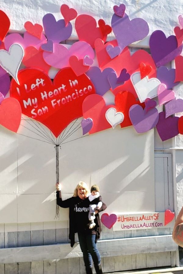 I left My Heart in San Francisco Mural