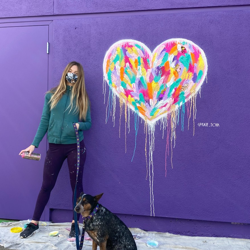 Kate Tova Heart at Umbrella Alley SF