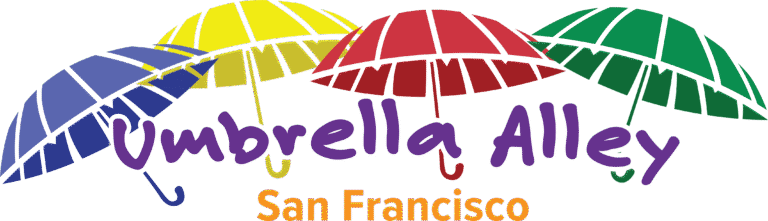 Umbrella Alley San Francisco California